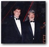Joe Mozian and George Lucas