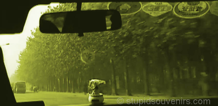 Our driver to the great wall of china would not stop honking.